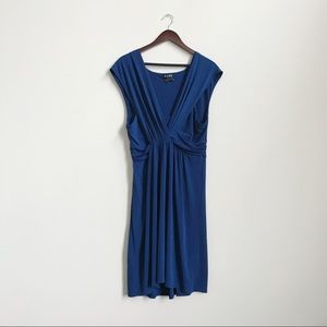 BCBG: NWOT semi-formal/formal dress - indigo blue
